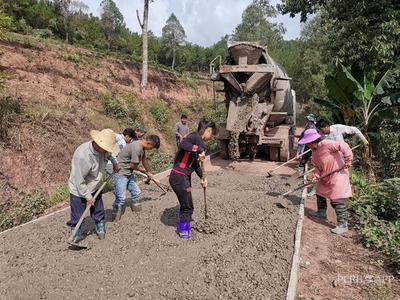 振太鎮文東村 投工投勞齊參與，共筑便民幸福路